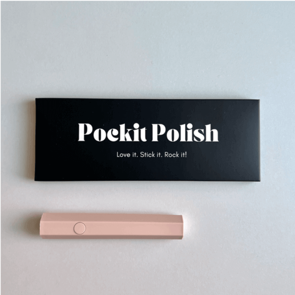 Peach Pockit Polish Kit
